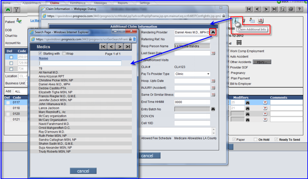 Detailed PrognoCIS Release Notes v2 0 build 9 Billing