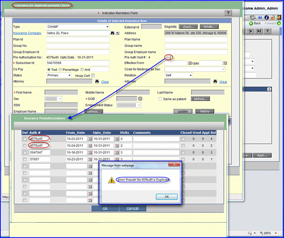 preauth duplicates