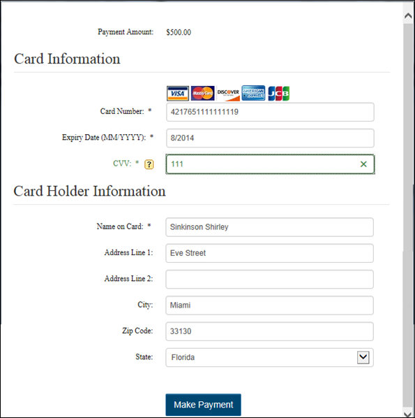 Patient reciept pyapros screen