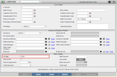 wcabno on case mgmt