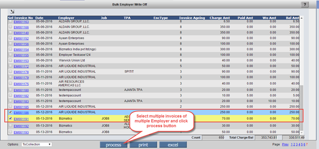 multilpe invoice mutilpe employer